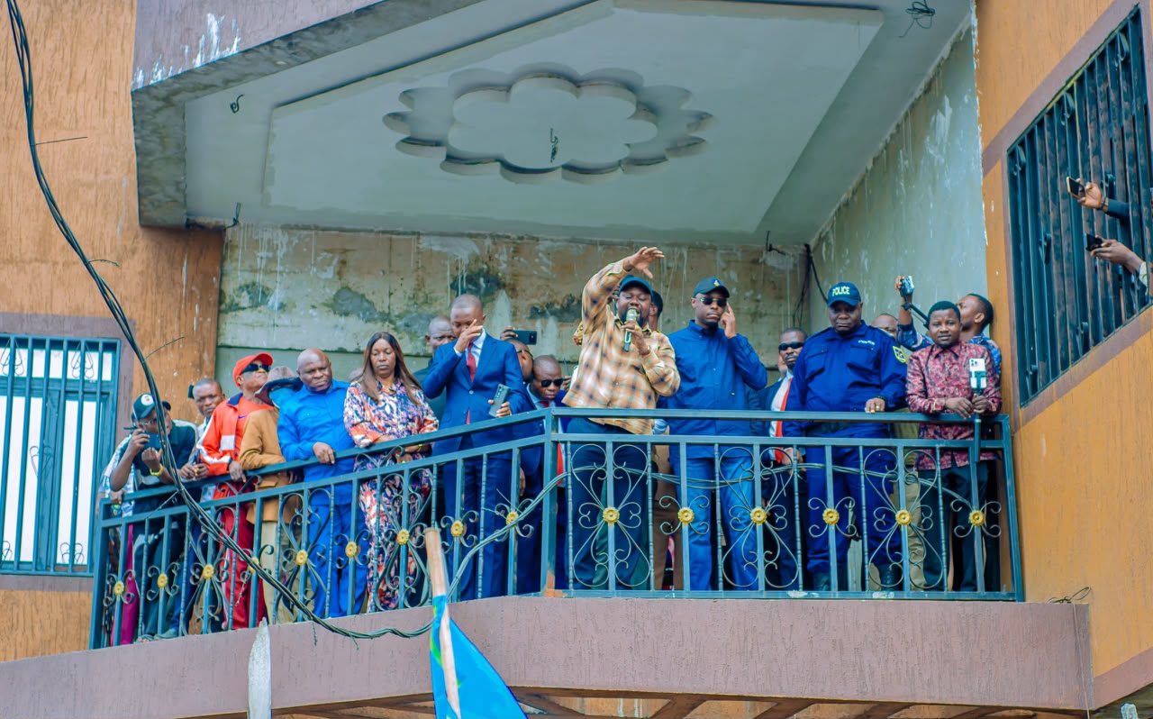 Kinshasa: auprès de Samuel Mbemba, Camp Luka réitère son soutien à Félix Tshisekedi