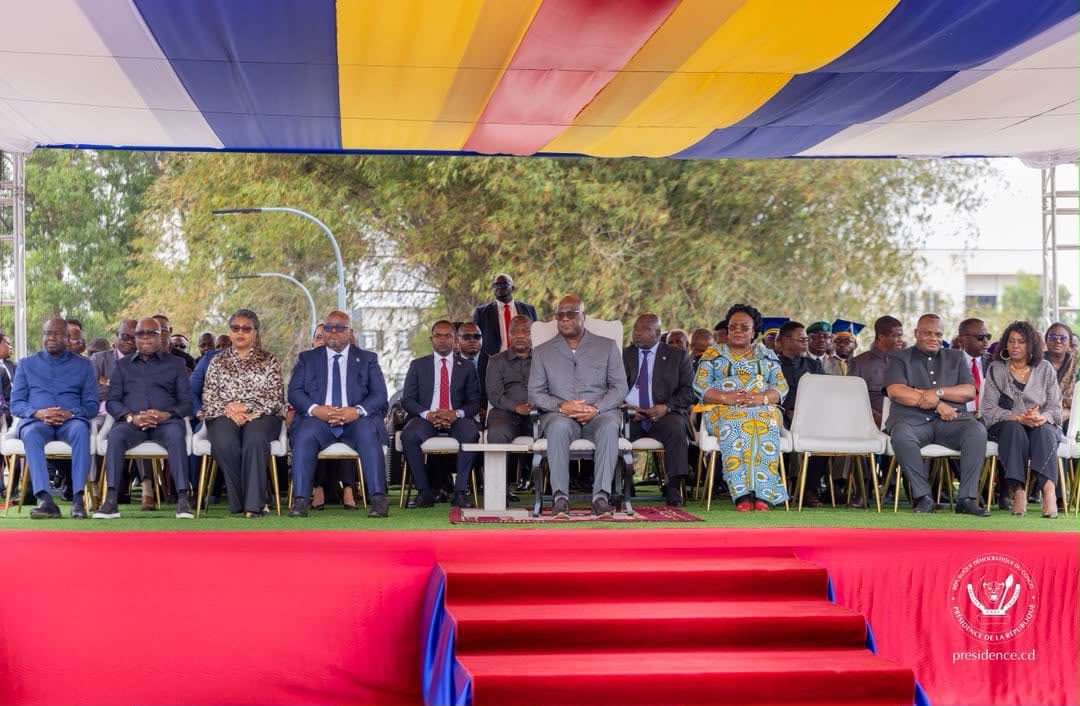 Kinshasa : Félix Tshisekedi visite l'UPN et inaugure trois ouvrages modernes
